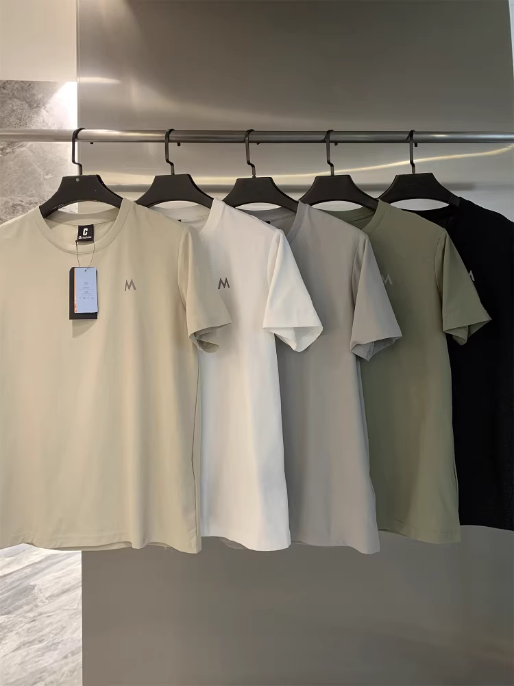 Don Quixote Niche Outdoor! Áo thun ngắn tay unisex mùa hè chống trầy xước, chống mài mòn, chống rách, nhanh khô hợp thời trang