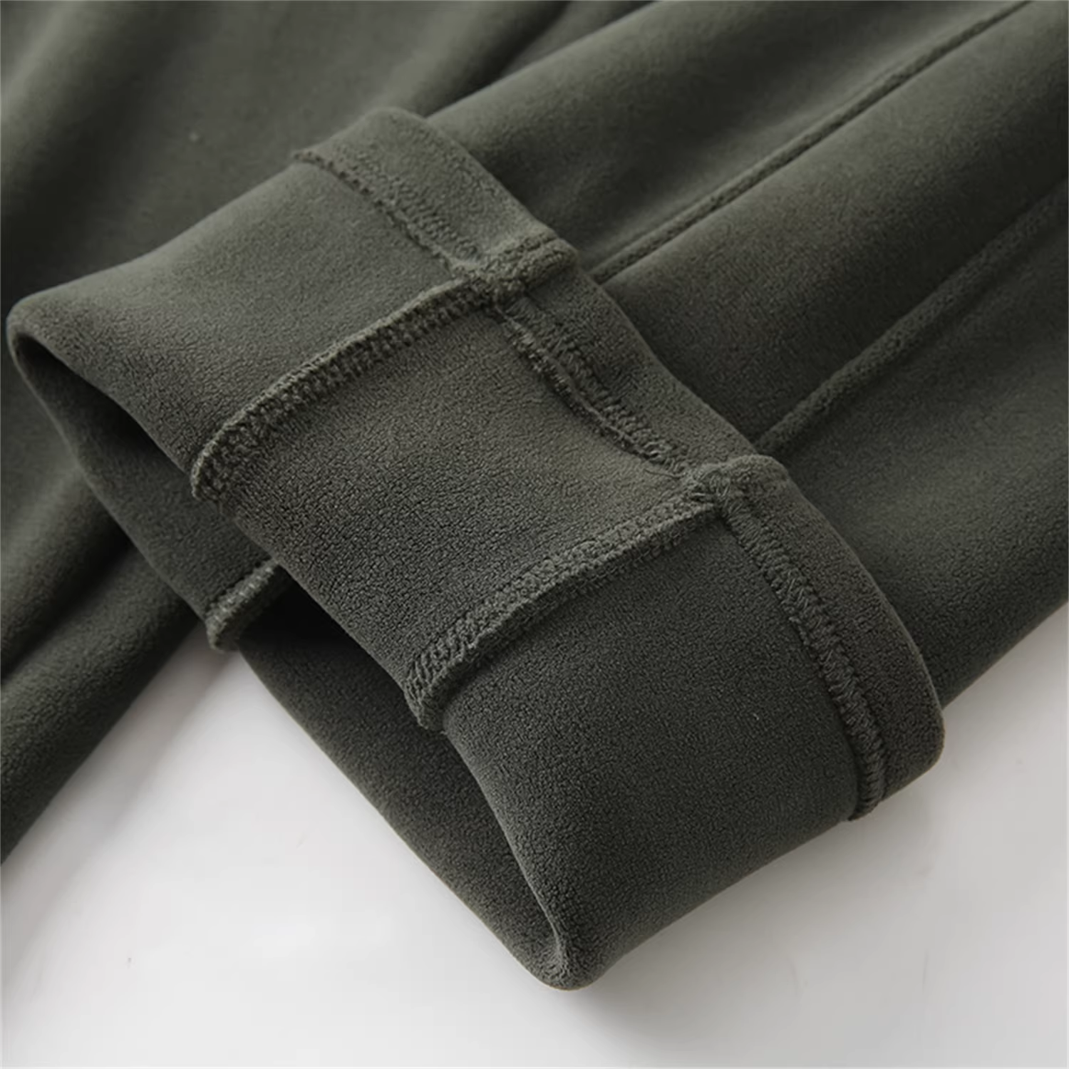 Don Quixote không sợ -20 độ! Quần thể thao nam chất liệu nỉ dày dặn, dáng thẳng, trọng lượng cao 850g, mùa đông