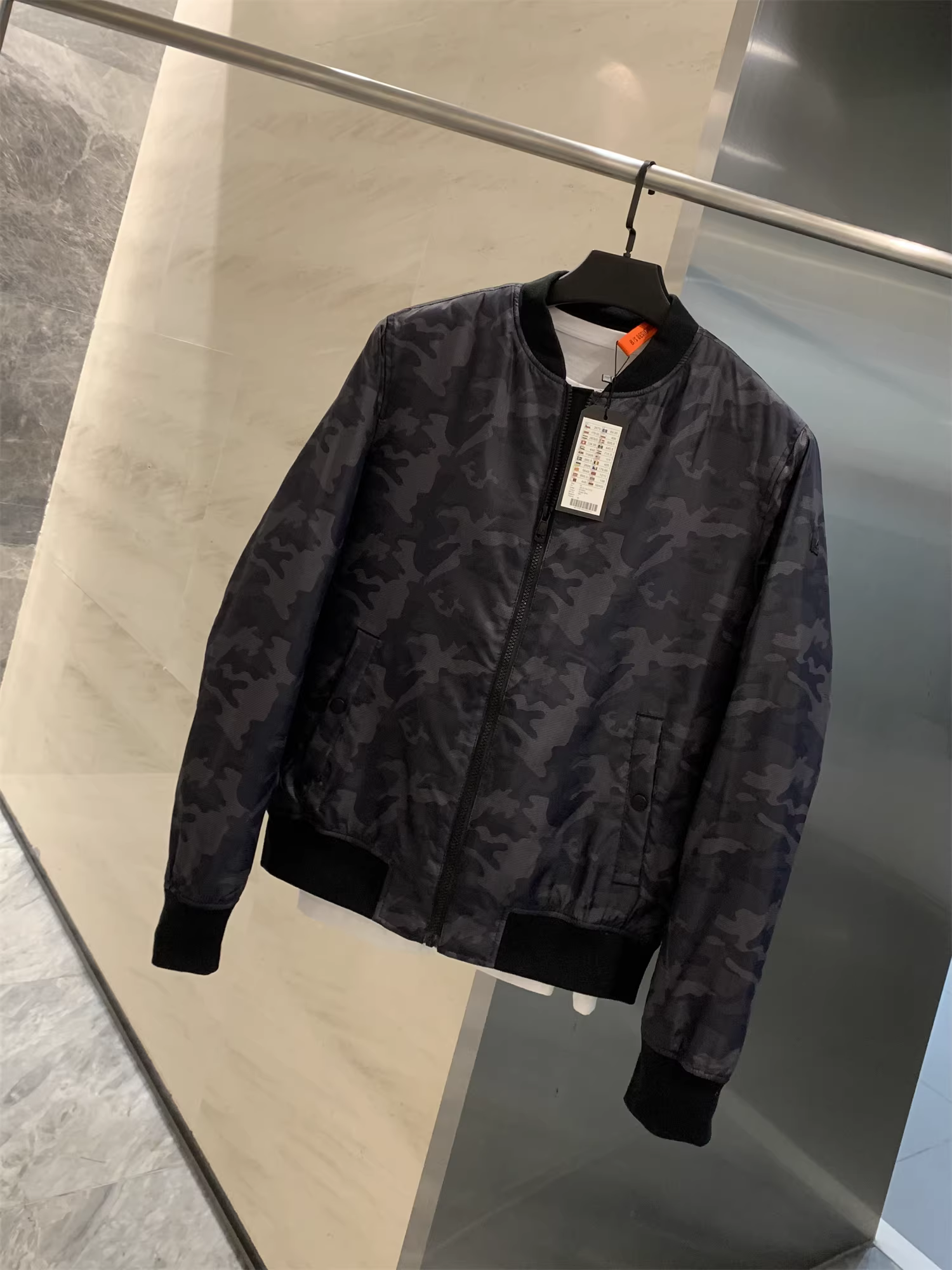 Don Quixote, phong cách Mỹ cổ điển! Áo khoác cotton cổ bóng chày MA1 dày dặn ấm áp mùa đông, kiểu dáng thường ngày.