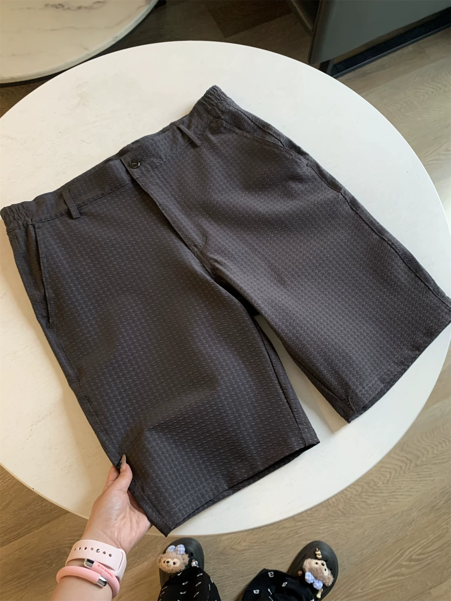 Don Quixote là thương hiệu hàng đầu của Bắc Mỹ! Quần short chơi gôn ngoài trời có đáy khăn Matrix không thấm nước, thoáng khí cho nam giới