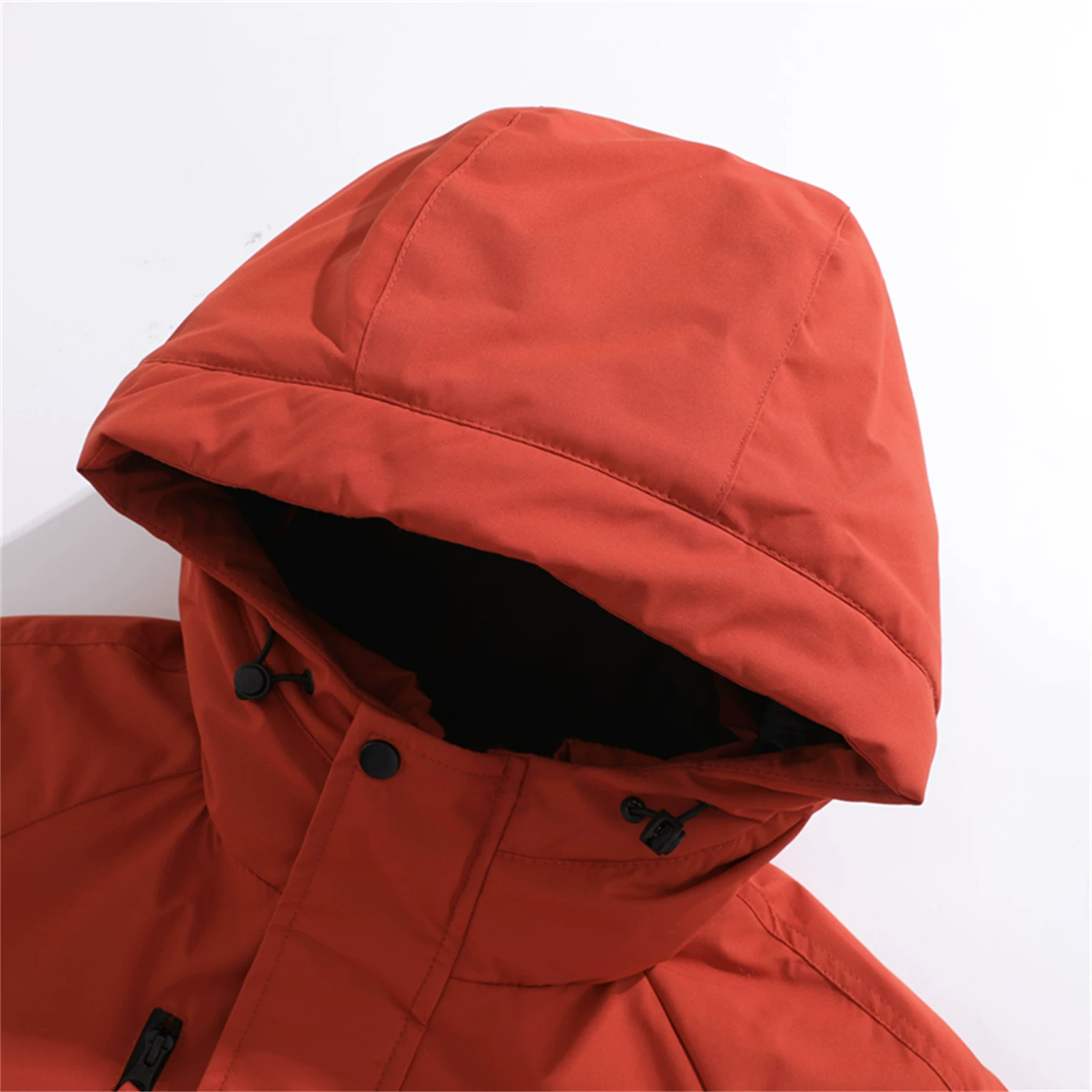 Don Quixote, hãy không sợ lạnh! Unisex! Áo khoác cotton có mũ trùm đầu màu trơn dành cho nam mùa đông, hợp thời trang.