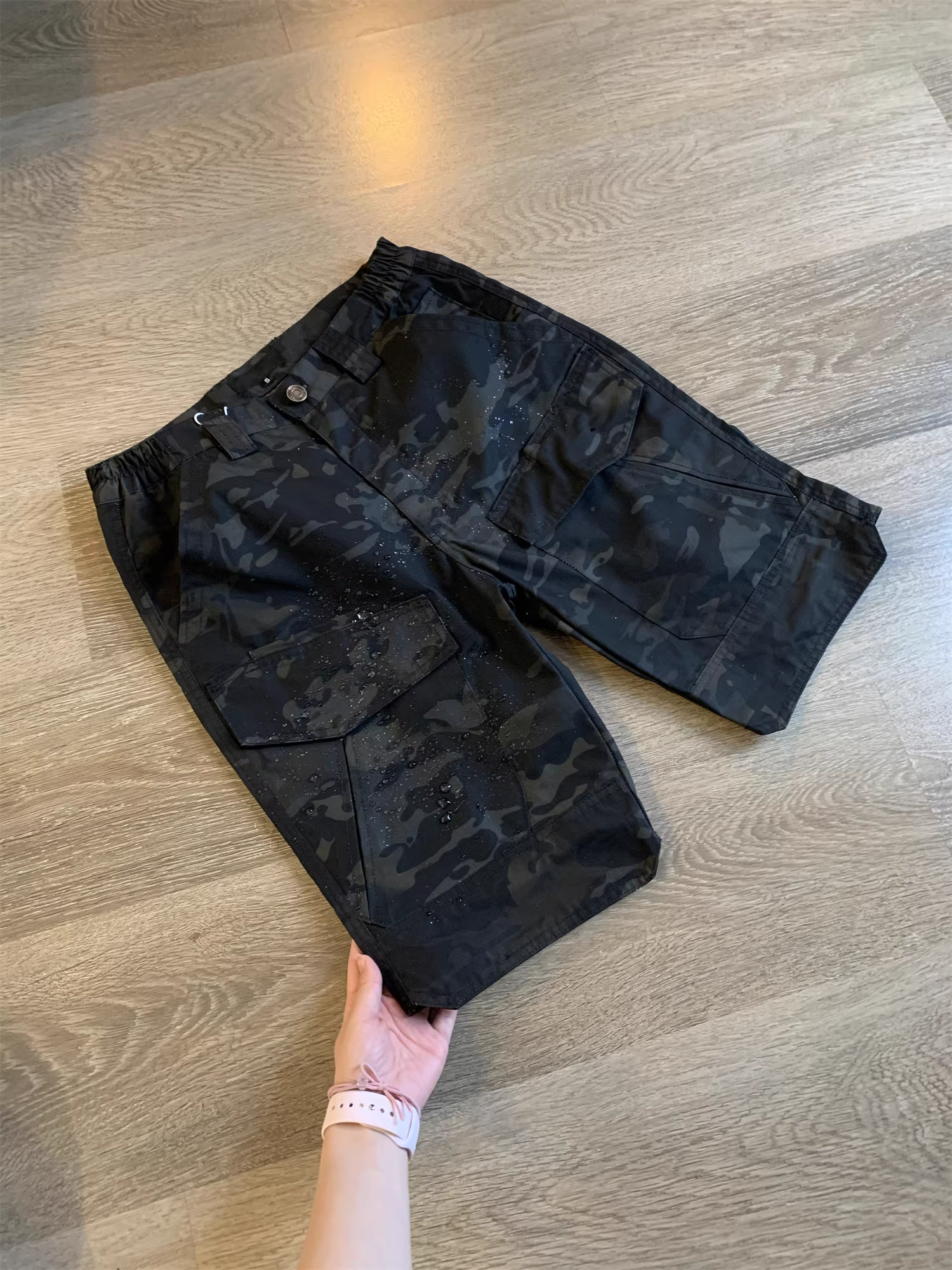 Don Quixote, hãy chọn phong cách Âu Mỹ! Chống mài mòn và chống rách! Quần short nam mùa hè kiểu Mỹ cổ điển, quần short 5 điểm.