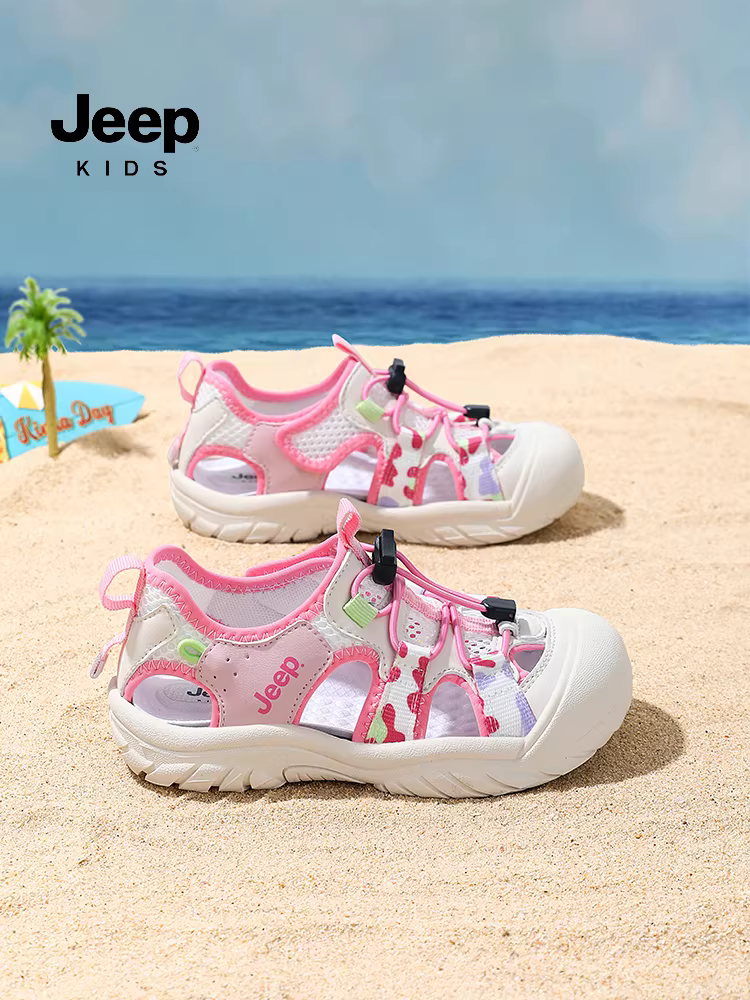 Dép nữ Jeep, giày nước ngoài trời, giày đi biển, giày nữ, dép mùa hè mới 2025, giày đi sông trẻ em