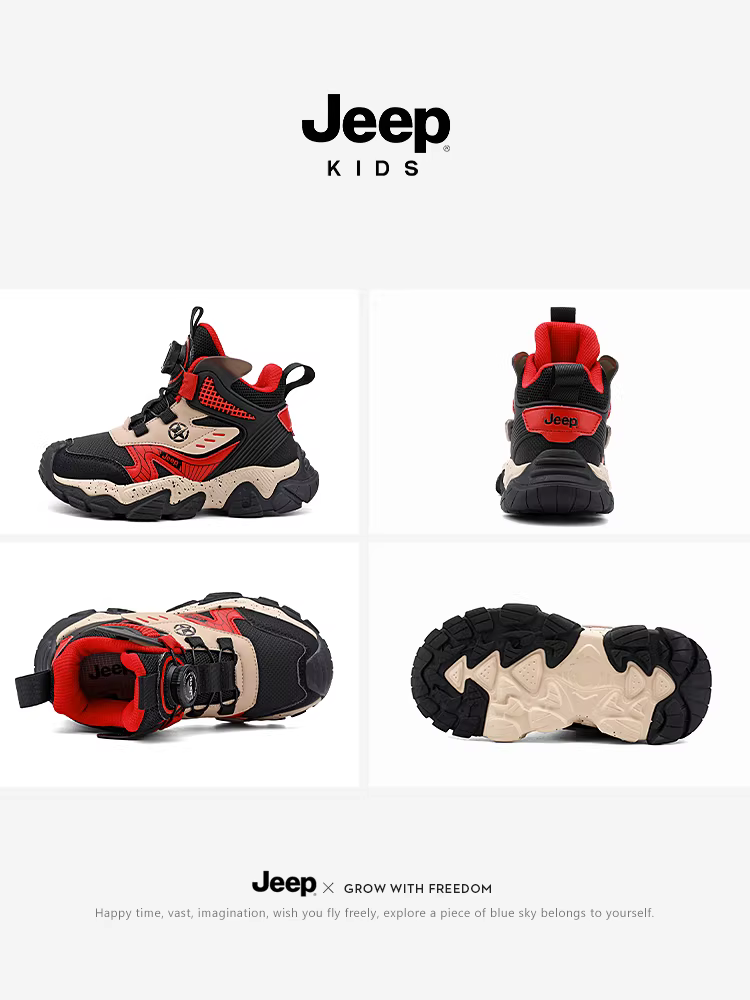 Giày thể thao lót lông cừu cho bé gái, giày bố, giày cotton ngoài trời mùa thu đông 2025 mới cho bé trai, giày thể thao cổ cao