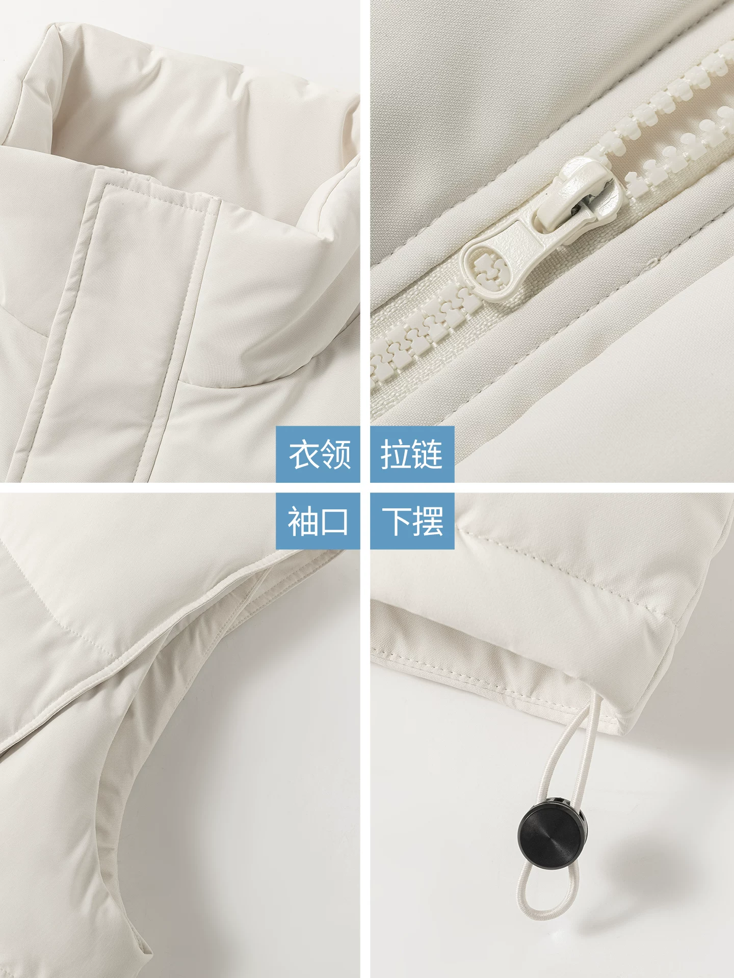 OMZM cổ đứng cotton vest nam mùa đông vest bảo hộ lao động áo khoác cotton thể thao ngoài trời dày vest áo khoác ấm áp