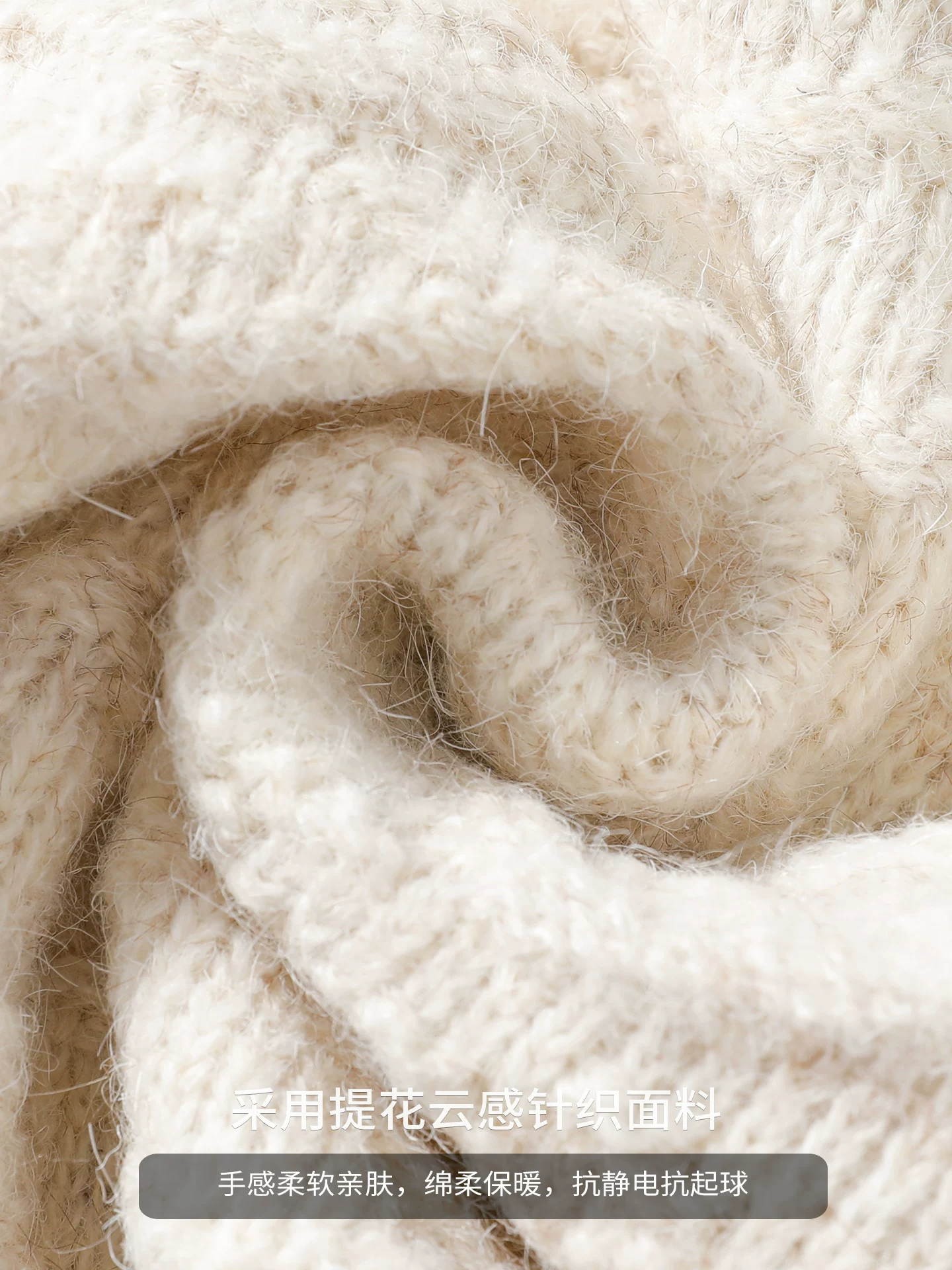 Áo len cổ tròn kiểu Mỹ OMZM dành cho nam, mẫu mới mùa đông 2025, chất liệu len merino dệt jacquard dày dặn, ấm áp và rộng rãi.