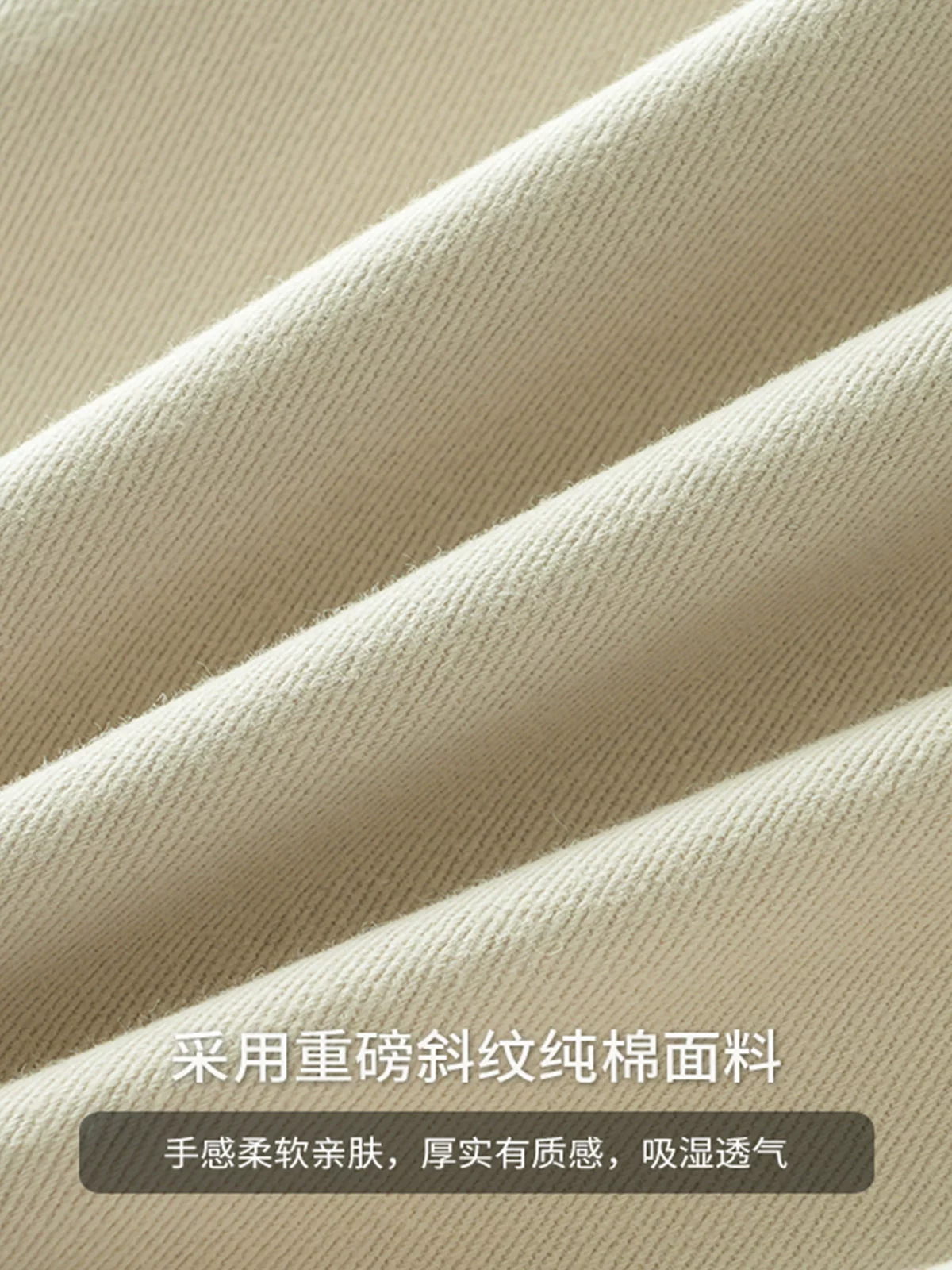 Quần cargo cotton dày kiểu Mỹ OMZM dành cho nam, quần lính dù xếp ly kiểu núi mùa thu, quần ống rộng dáng thẳng rộng rãi