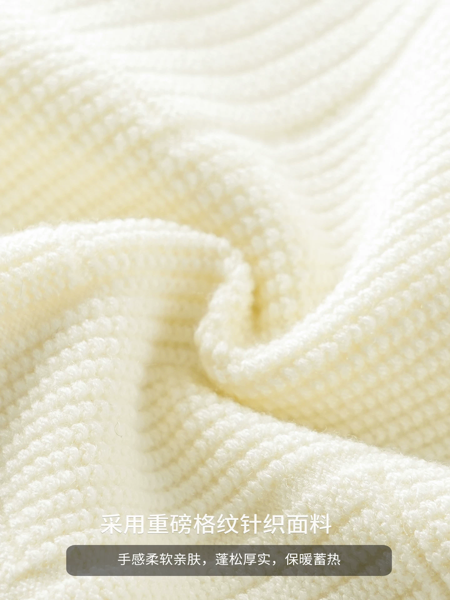 Áo len cổ tròn phong cách tiền cổ điển OMZM dành cho nam, áo lót dày giữ ấm mùa thu với chất liệu dệt kim có vân.