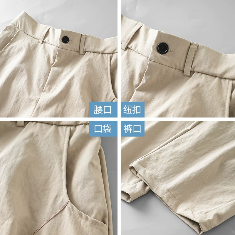 Quần công nhân kiểu Mỹ OMZM dành cho nam, quần ống đứng suông dáng rộng mới mùa xuân 2025, quần harem cổ điển