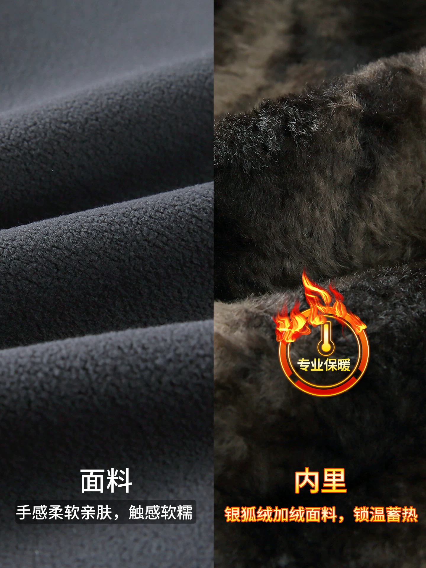 Áo khoác cổ bóng chày OMZM lông cừu nam mùa đông lót lông cừu dày dặn ấm áp áo len cardigan lông cừu đồng phục bóng chày