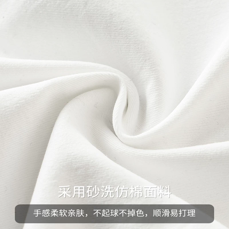 OMZM Áo sơ mi nam không nhăn kiểu Mỹ, áo sơ mi trắng dài tay mùa xuân, áo sơ mi công sở cao cấp, áo khoác thường ngày