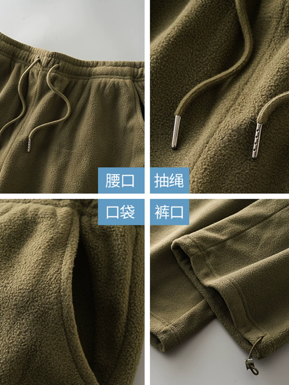 Bộ áo nỉ và quần thể thao OMZM ấm áp dành cho nam, áo khoác cardigan có khóa kéo cổ đứng mùa thu đông, quần thể thao thường ngày