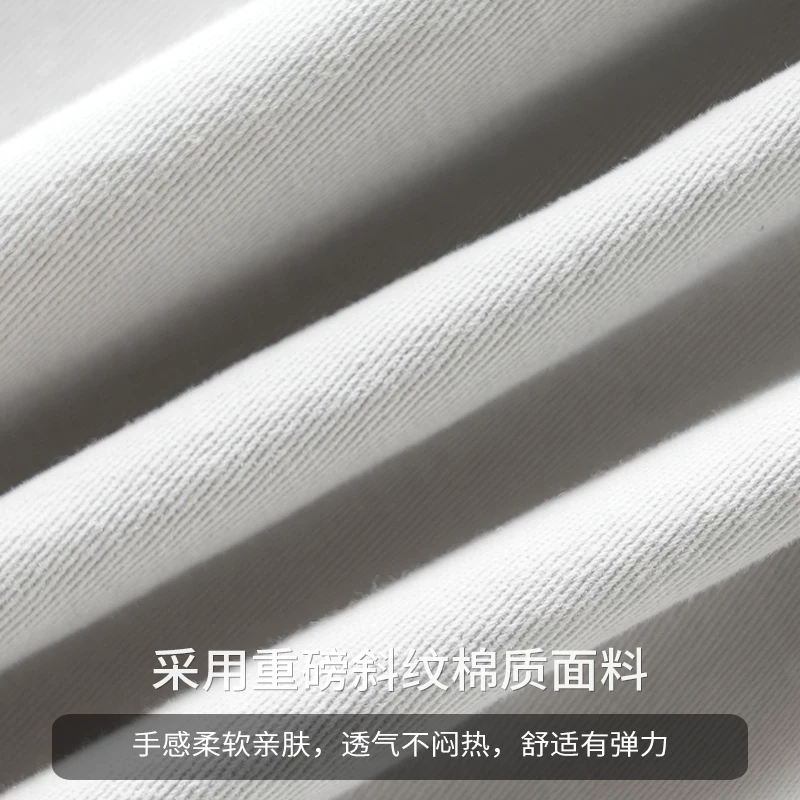 Quần cargo ống đứng chất liệu vải tuýt dày kiểu Mỹ OMZM dành cho nam, mẫu mới xuân 2025, quần dài phối màu, quần ống côn rộng rãi