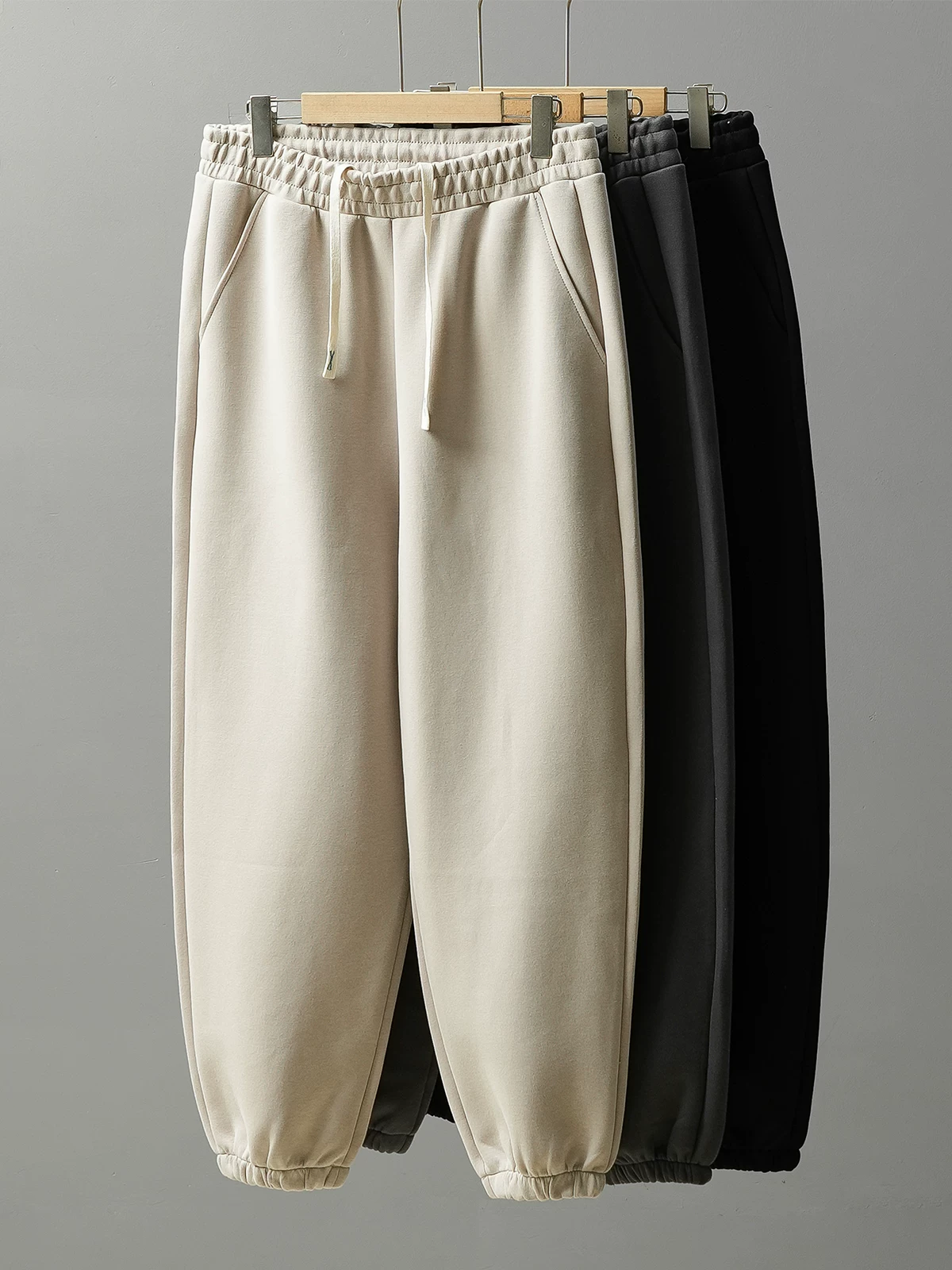 Quần jogger nam OMZM kiểu Mỹ, chất liệu dày dặn 360G, kiểu dáng rộng rãi, chất liệu thoáng khí, thích hợp cho mùa thu, quần thể thao năng động.