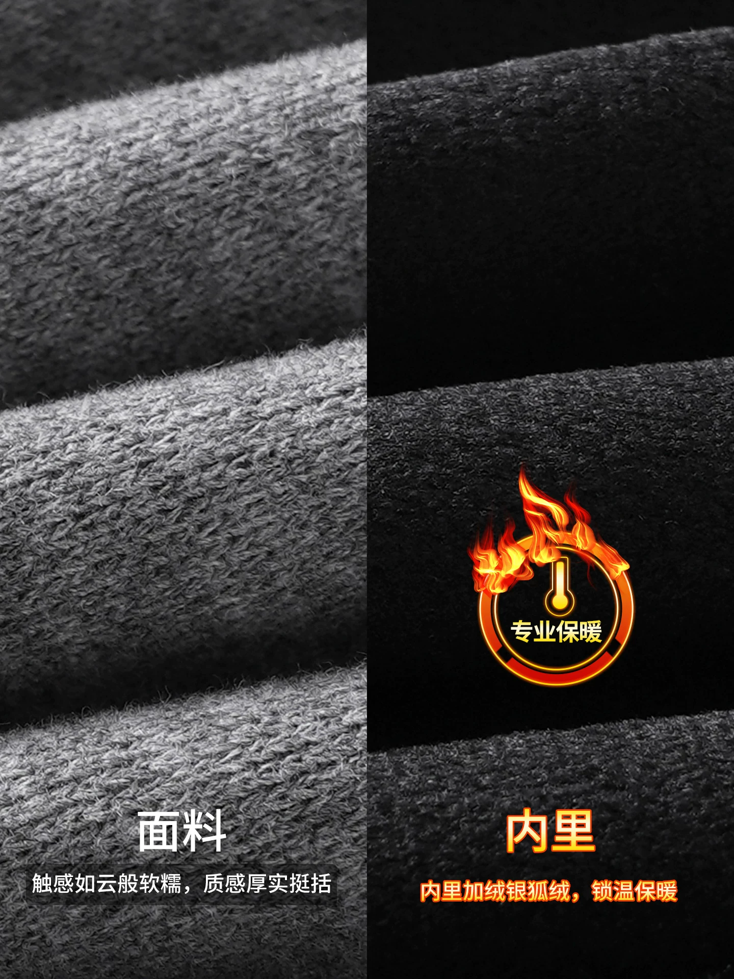 Quần thể thao nam ống thẳng lót lông OMZM, kiểu mới mùa đông 2025, quần thể thao ấm áp và dày dặn, quần thường ngày mềm mại và thoải mái.