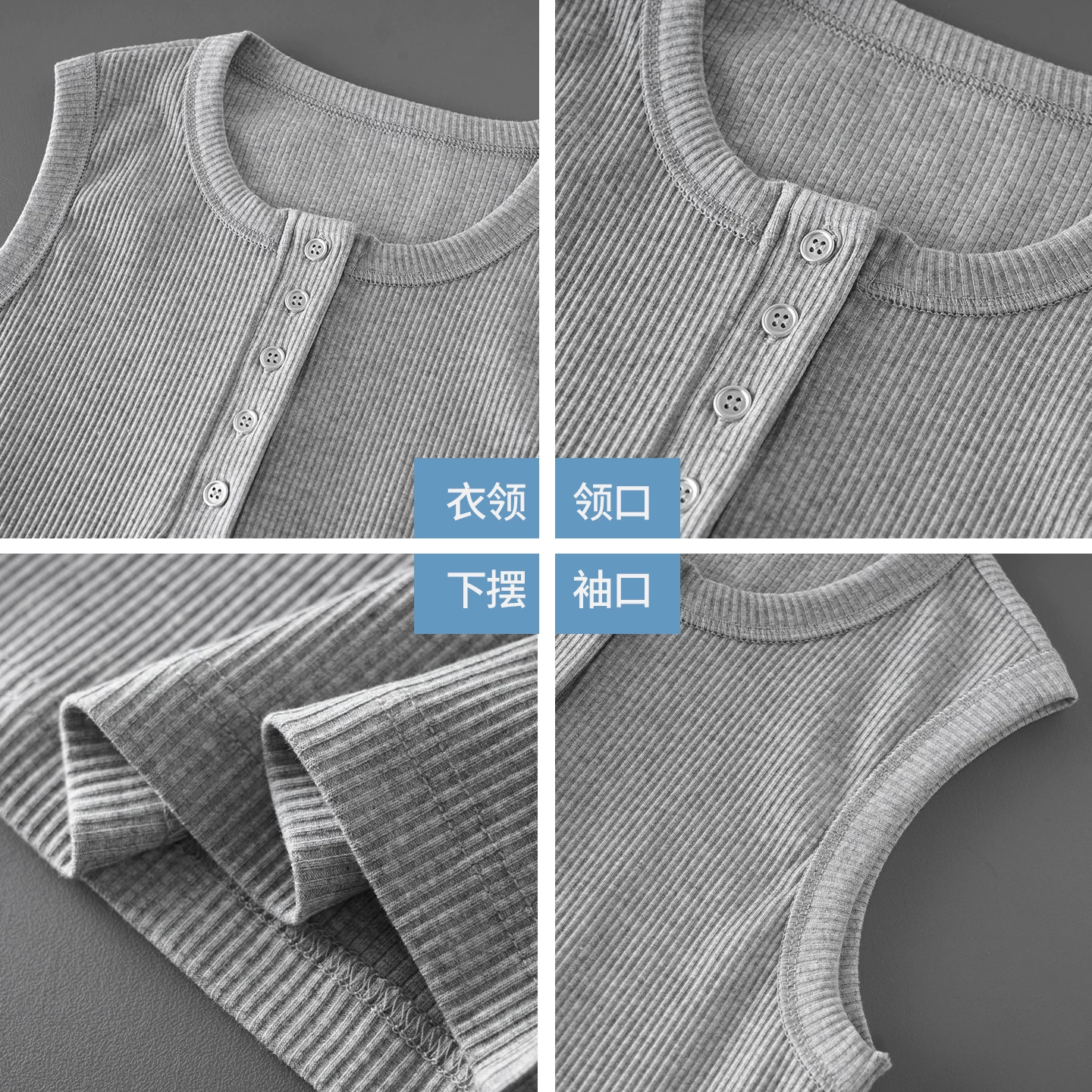 Áo ba lỗ họa tiết dọc hạng nặng OMZM dành cho nam, áo thể thao thể dục theo phong cách Mỹ mùa hè, áo thun không tay dáng rộng