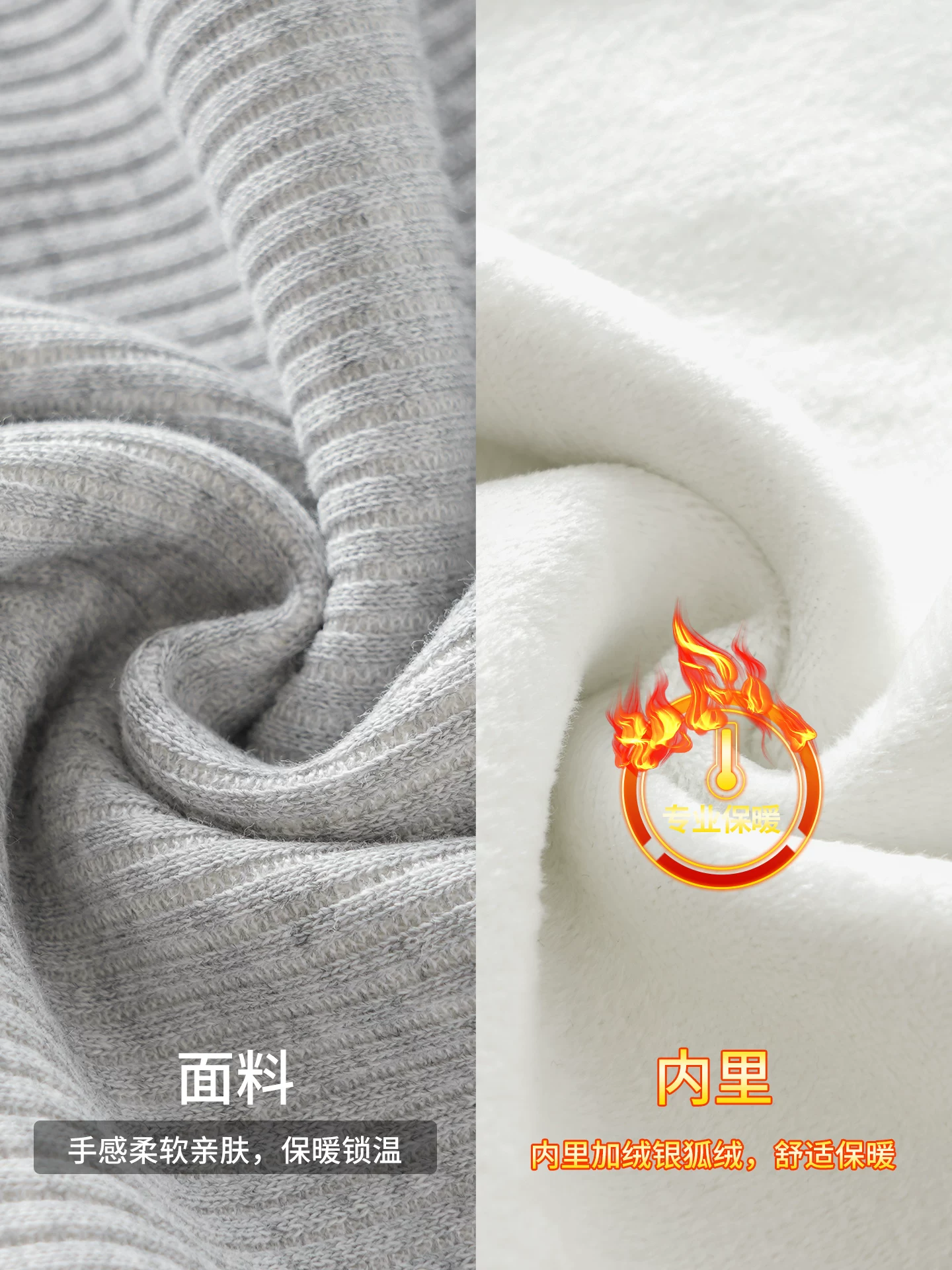 Áo thun dài tay giả hai mảnh hạng nặng OMZM380G dành cho nam, áo lót vai thường có lót lông cừu phong cách Mỹ mùa đông để mặc nhiều lớp.