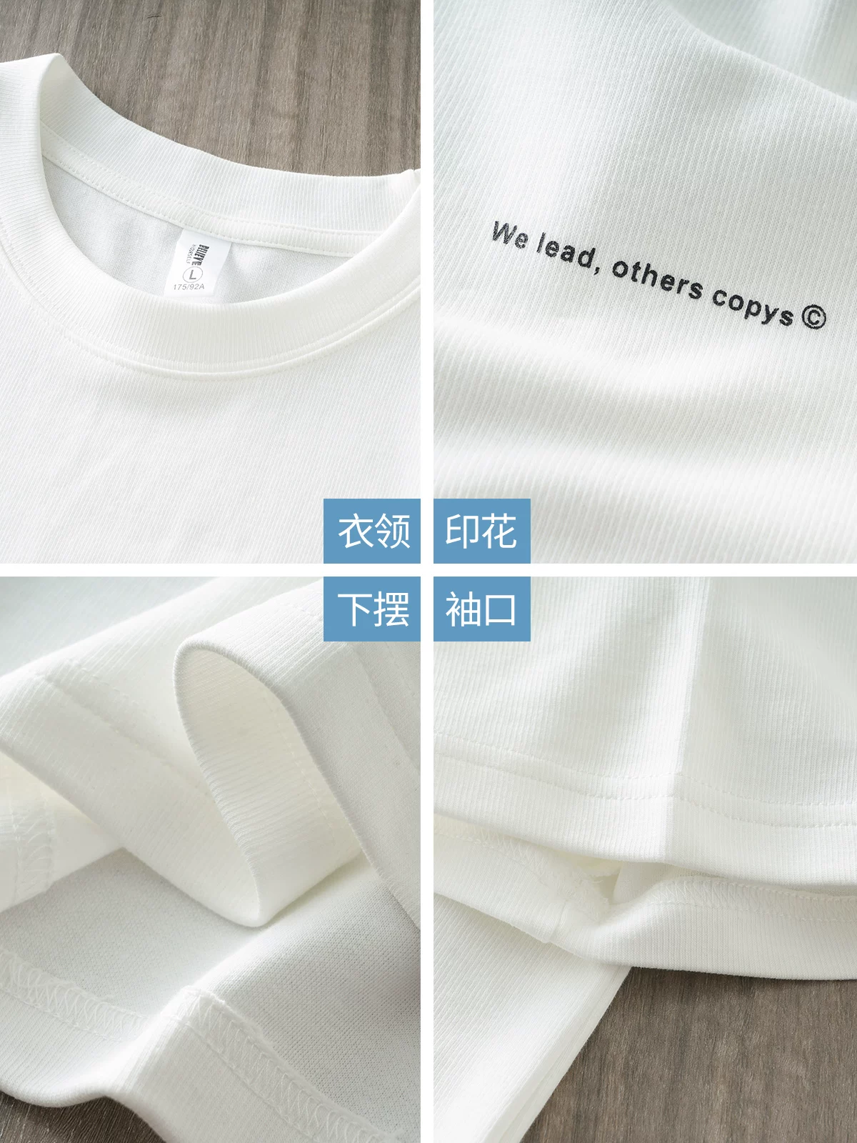 Áo thun nam tay ngắn chất dày 250G kiểu Mỹ, in chữ retro mùa hè, tay lửng dáng regular, cổ tròn rộng rãi