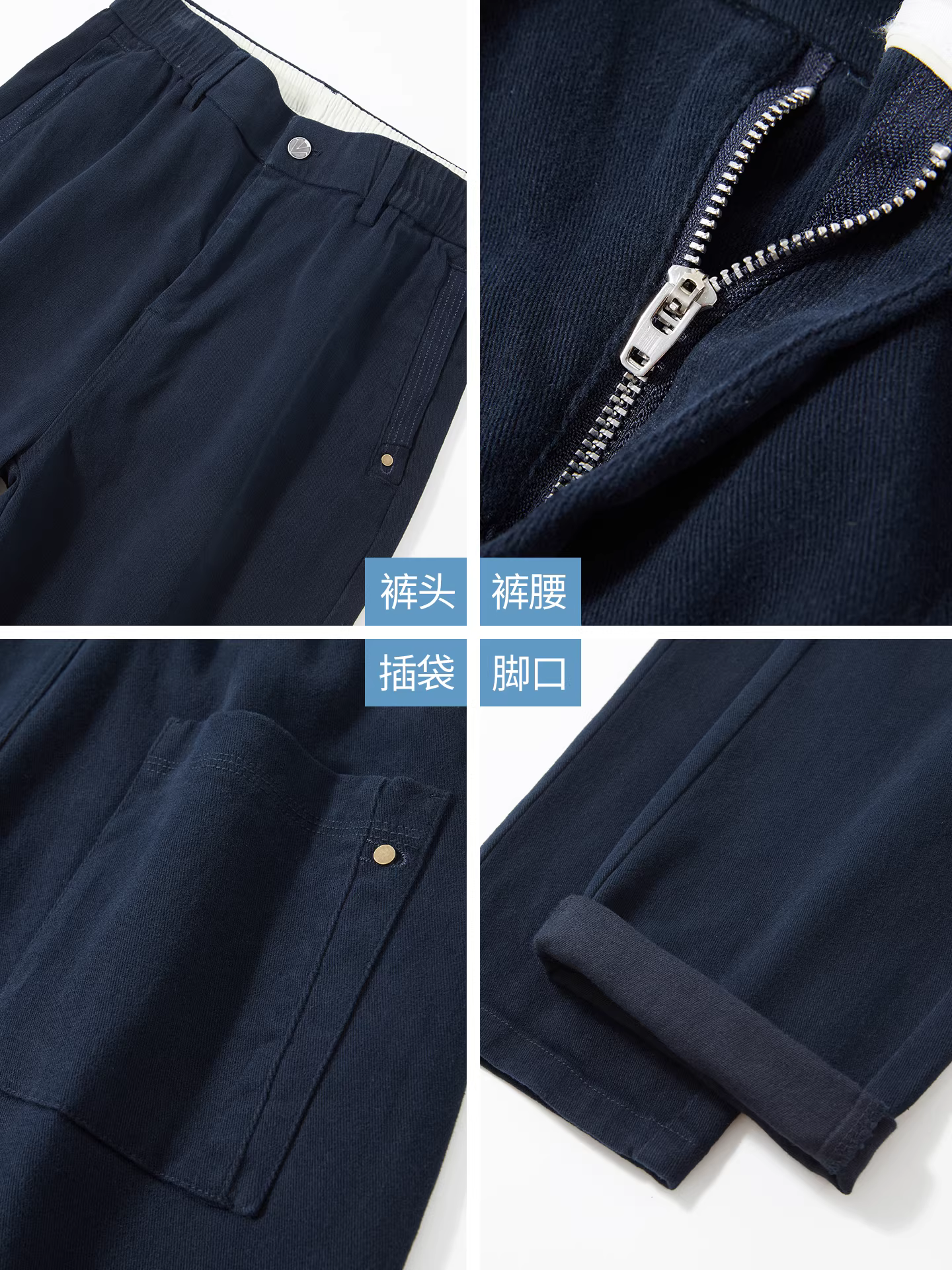 Quần thường ngày cỡ lớn OMZM dành cho nam, quần ống rộng dáng thẳng mùa thu, quần thể thao công sở cao cấp phong cách Mỹ