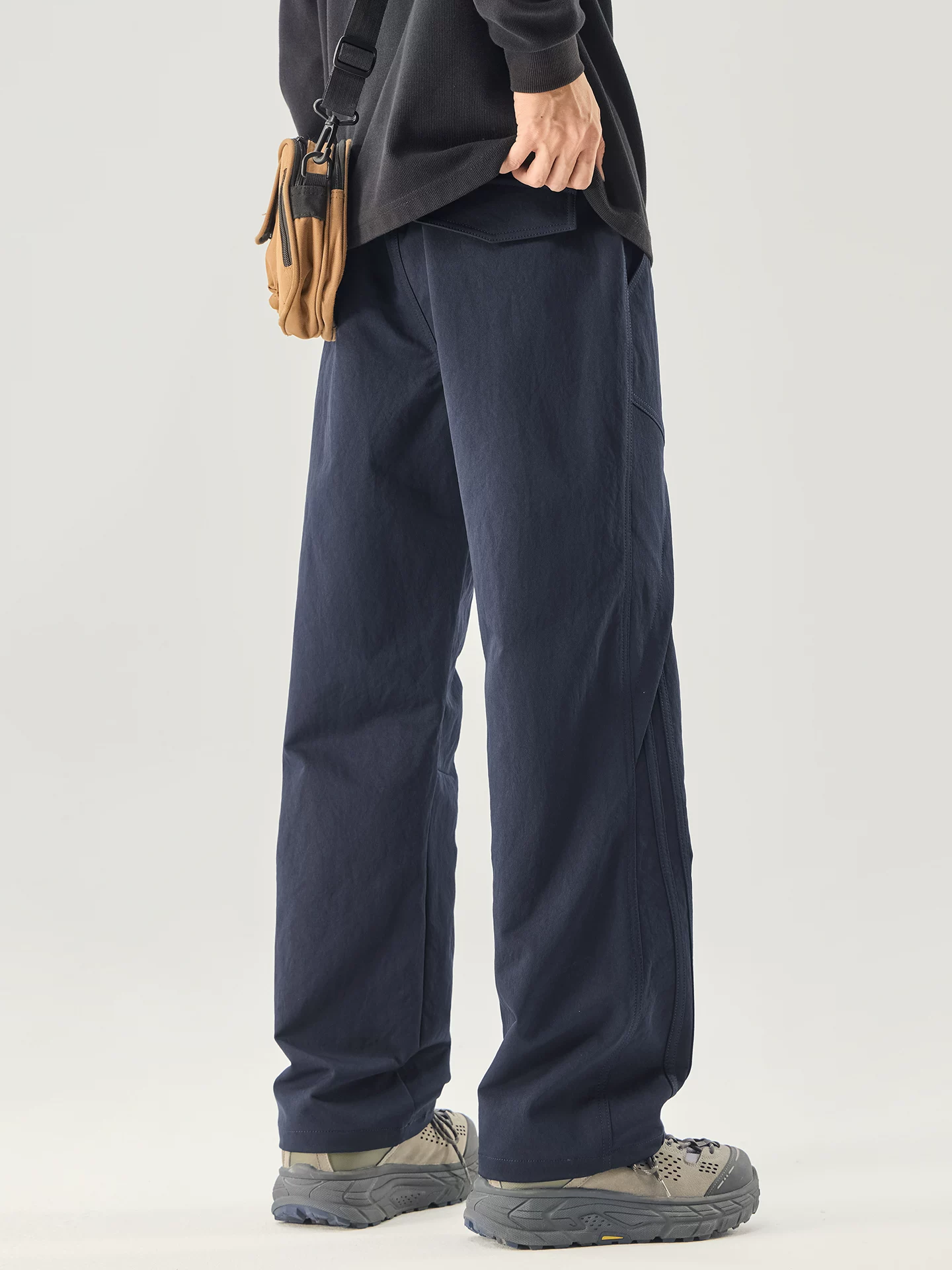 Quần chiến thuật ba lớp kiểu Mỹ OMZM dành cho nam, quần công nhân mùa thu phối màu đa năng kiểu lính dù, quần dài thẳng dáng thể thao thường ngày