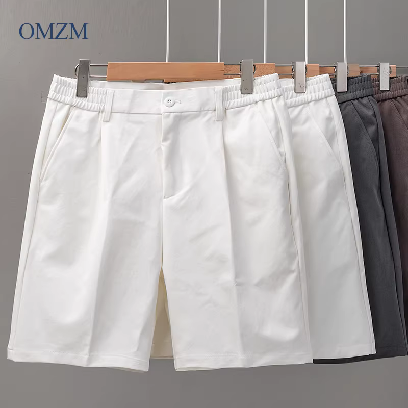 Quần short nam kiểu Mỹ, chất liệu dày dặn, thích hợp mặc ngoài trời vào mùa hè, mang lại cảm giác cao cấp, quần mỏng kiểu vest, quần thể thao năng động, kiểu dáng năm phần.