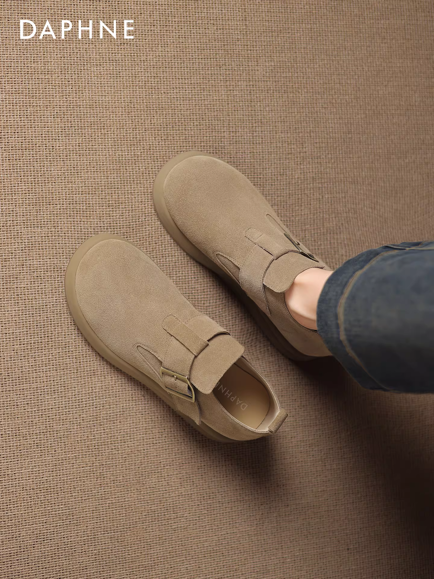 Giày lười kiểu Birkenstock Daphne tất cả trong một, mẫu mới 2025, đế mềm, dành cho nữ, mùa thu đông