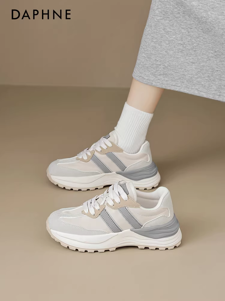 Giày thể thao nữ đế mềm Daphne Slim Waist New Ballet Training, đế dày, kiểu dáng thể thao, mùa xuân 2026