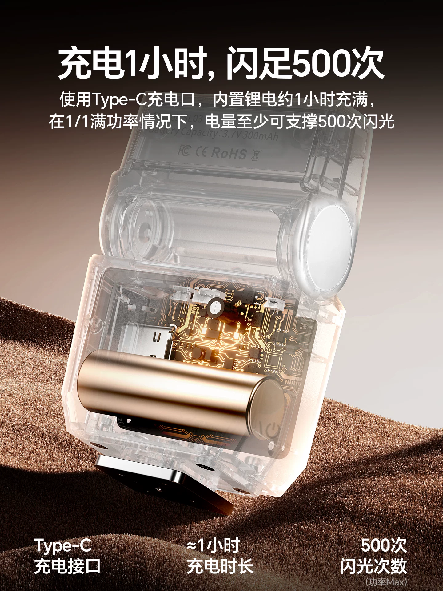 Đèn Flash Mini Ulanzi SL03 Firefly, Đèn Flash Chụp Ảnh Cấp Cơ Bản Nhỏ Gọn Dành Cho Máy Ảnh Sony, Canon, Fujifilm, Ricoh, Đèn Bổ Sung Ánh Sáng Hot Shoe.