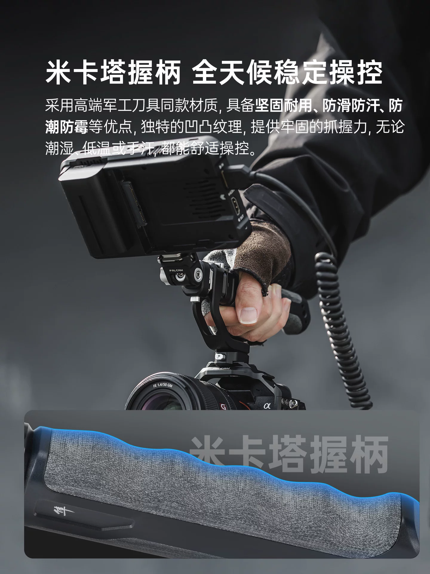 Lồng máy ảnh di động có thể tháo rời nhanh chóng FALCAM F22 Tương thích với Sony/Canon/Nikon, Phụ kiện mở rộng lồng máy ảnh tháo lắp nhanh, Lồng chụp ảnh đa chức năng, Tương thích với các thương hiệu khác.