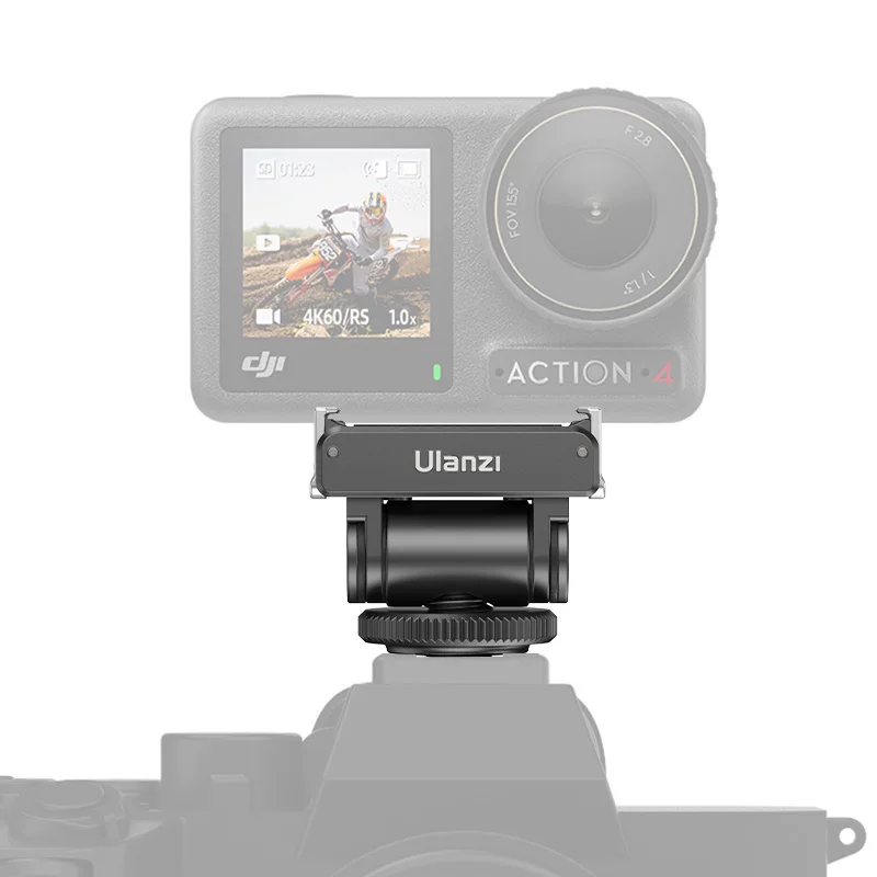 Giá đỡ đế lạnh tháo lắp nhanh từ tính Ulanzi CA22 dành cho Gimbal DJI Action 5/4/3, Giá đỡ gắn camera hành động, Phụ kiện chụp ảnh quay vlog.