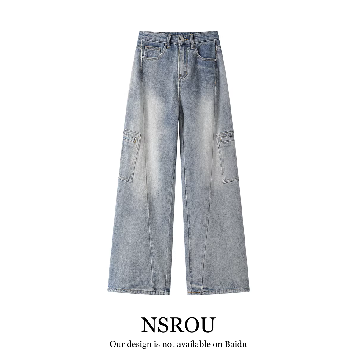 Quần jean công sở đa năng kiểu dáng cổ điển của Mỹ dành cho nữ, quần dài thẳng lưng cao, mặc thường ngày, thích hợp cho mùa xuân, mùa thu và mùa hè.