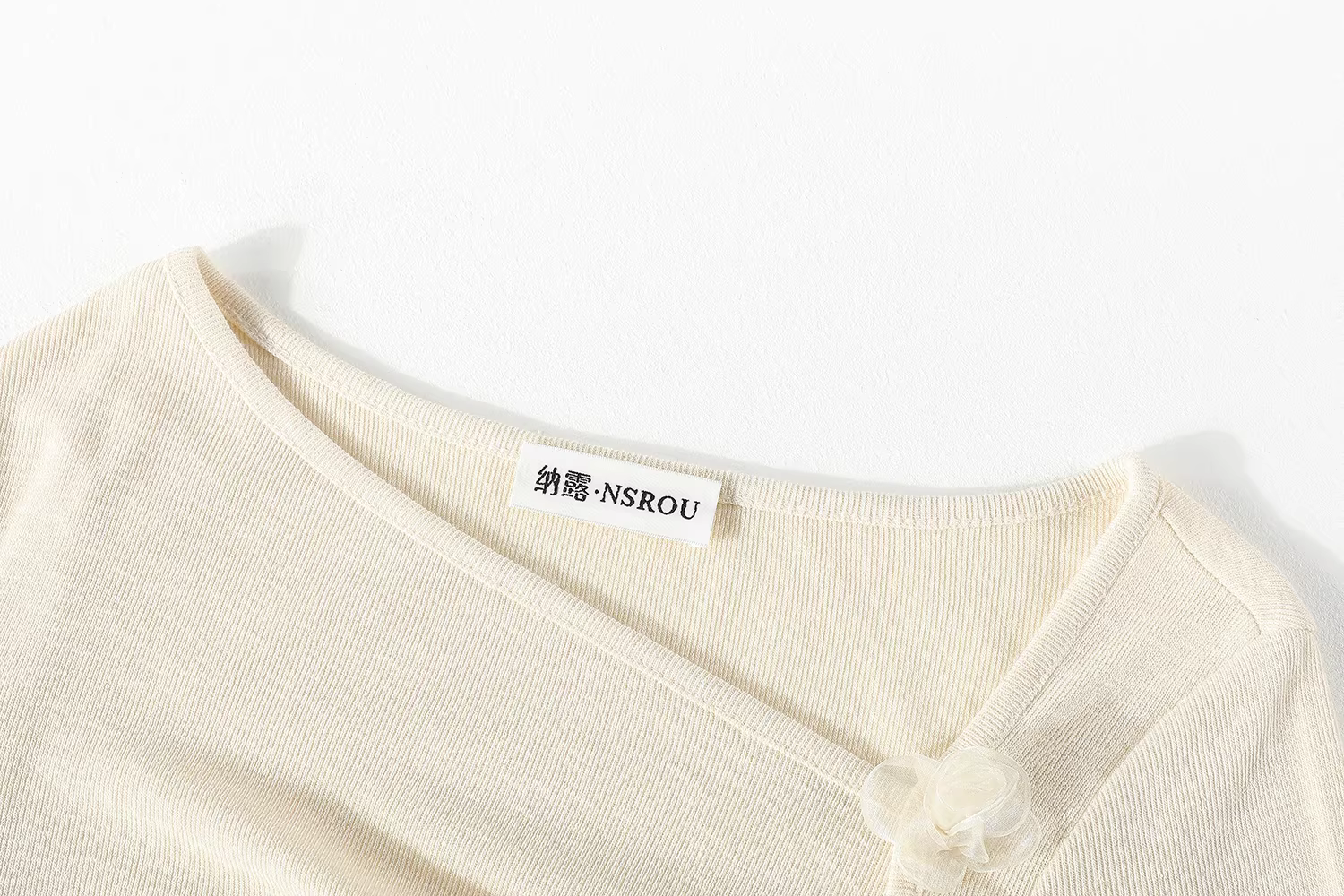 Áo thun dài tay ôm sát kiểu Hàn Quốc gợi cảm dành cho nữ, áo len cổ yếm mùa xuân thu