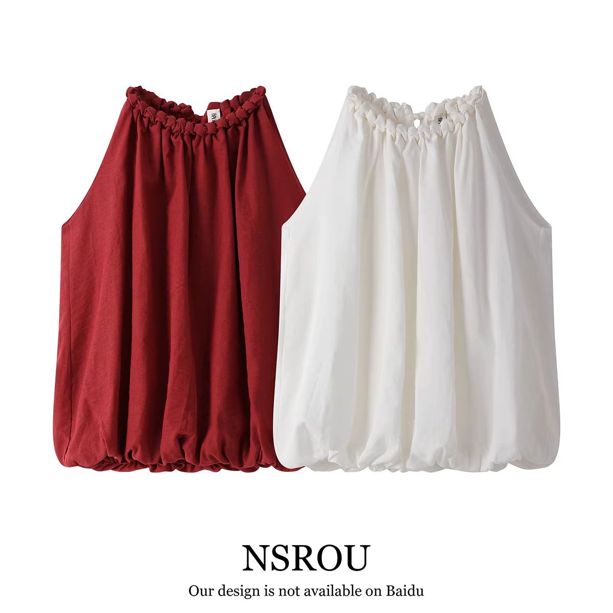 Thiết kế ngọt ngào với áo ba lỗ cổ tròn ren xoắn dành cho nữ, áo không tay mùa hè, thanh lịch, độc đáo, sành điệu, áo giảm tuổi tác.