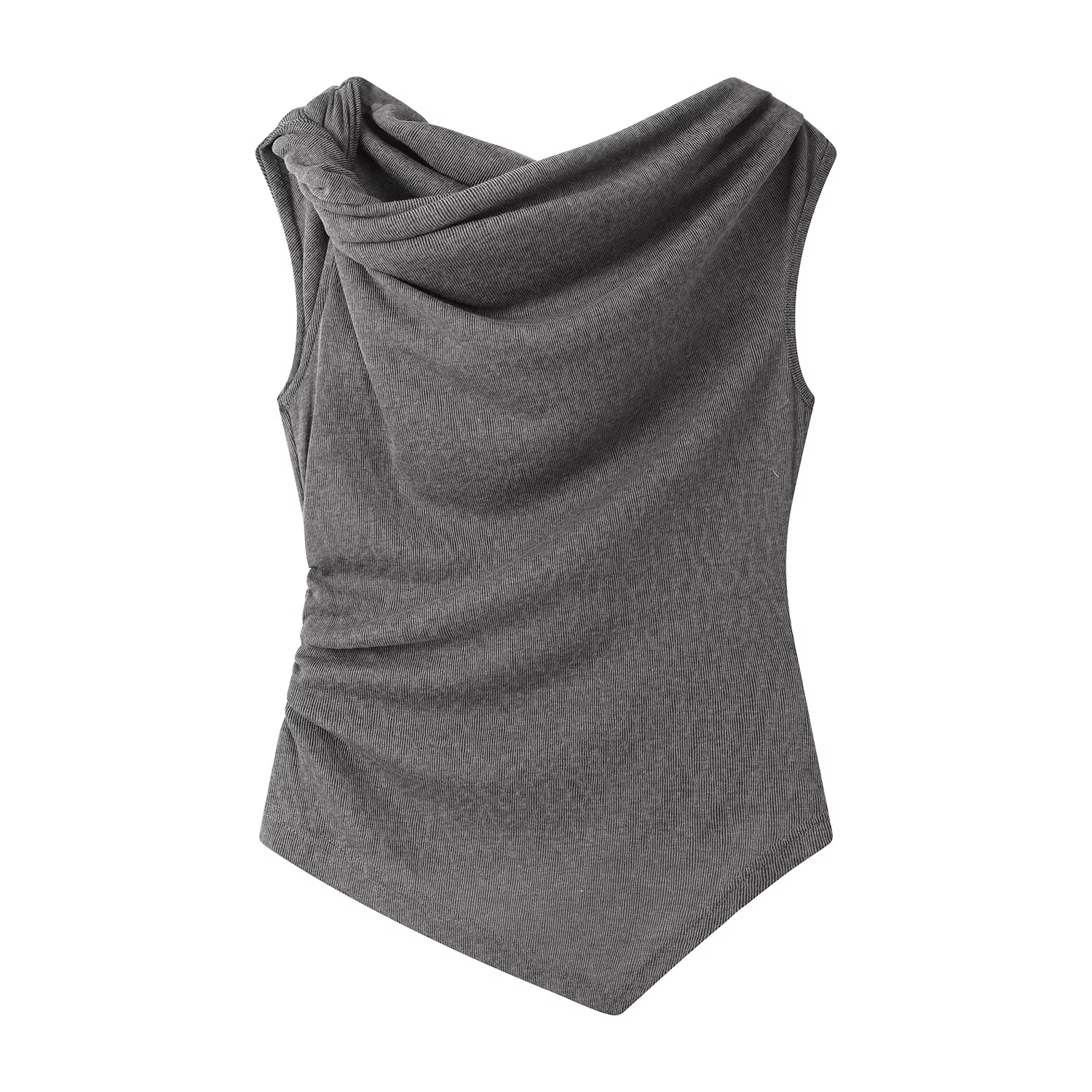 Bộ đồ nữ thời trang kiểu Pháp, áo hai dây mùa hè, chân váy ôm dáng cao eo, bộ hai mảnh