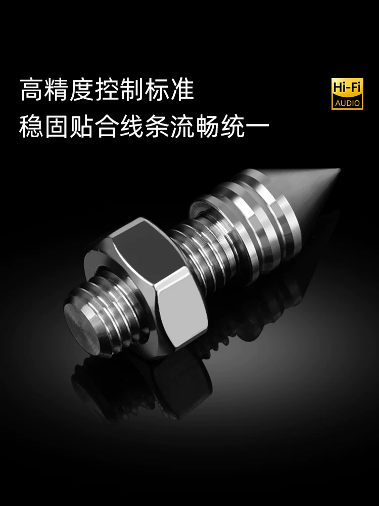 Chân chống sốc bằng thép không gỉ cao cấp Giá đỡ âm thanh HiFi chân chống sốc chân chống sốc hộp kệ sách chân ba chân