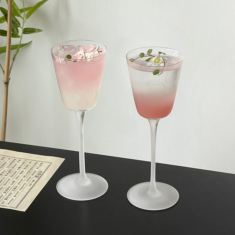 Ly thủy tinh mỏng kiểu Nhật Kimura, ly rượu vang mát lạnh sảng khoái, cốc thủy tinh nhẹ, ly sâm panh, ly cocktail.