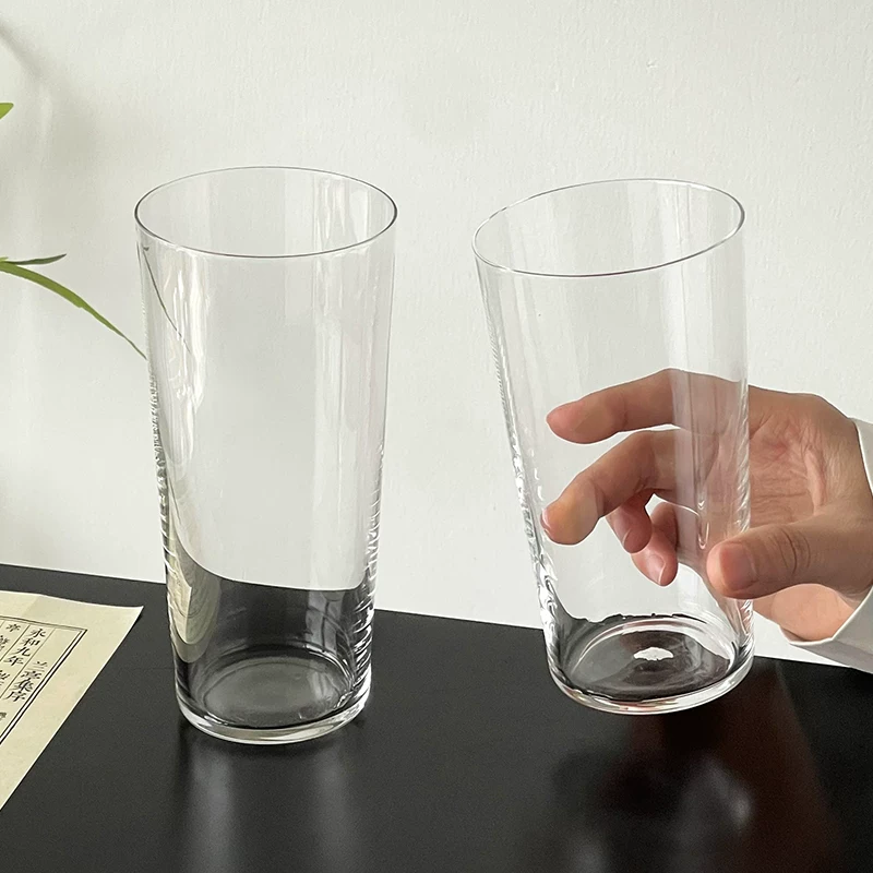 Ly thủy tinh nghiêng siêu mỏng kiểu Nhật Kimura, ly rượu vang, ly Colin, ly cocktail, ly đồ uống, ly trà lạnh.