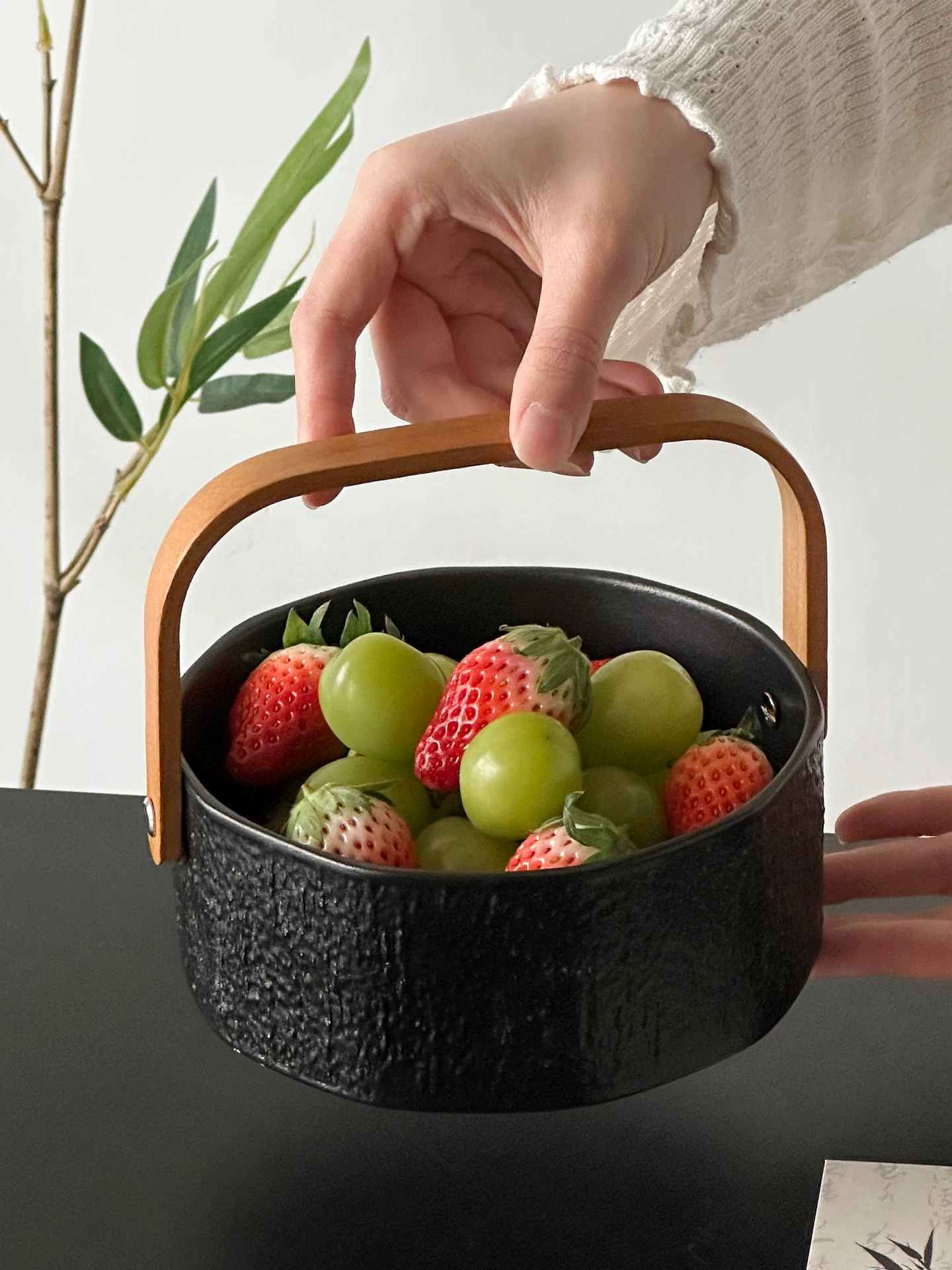 Khay đựng trái cây di động, thiết kế đẹp mắt, đĩa trái cây gốm sứ, đĩa trưng bày đồ ăn nhẹ sáng tạo, khay đựng hạt, khay đựng trái cây.