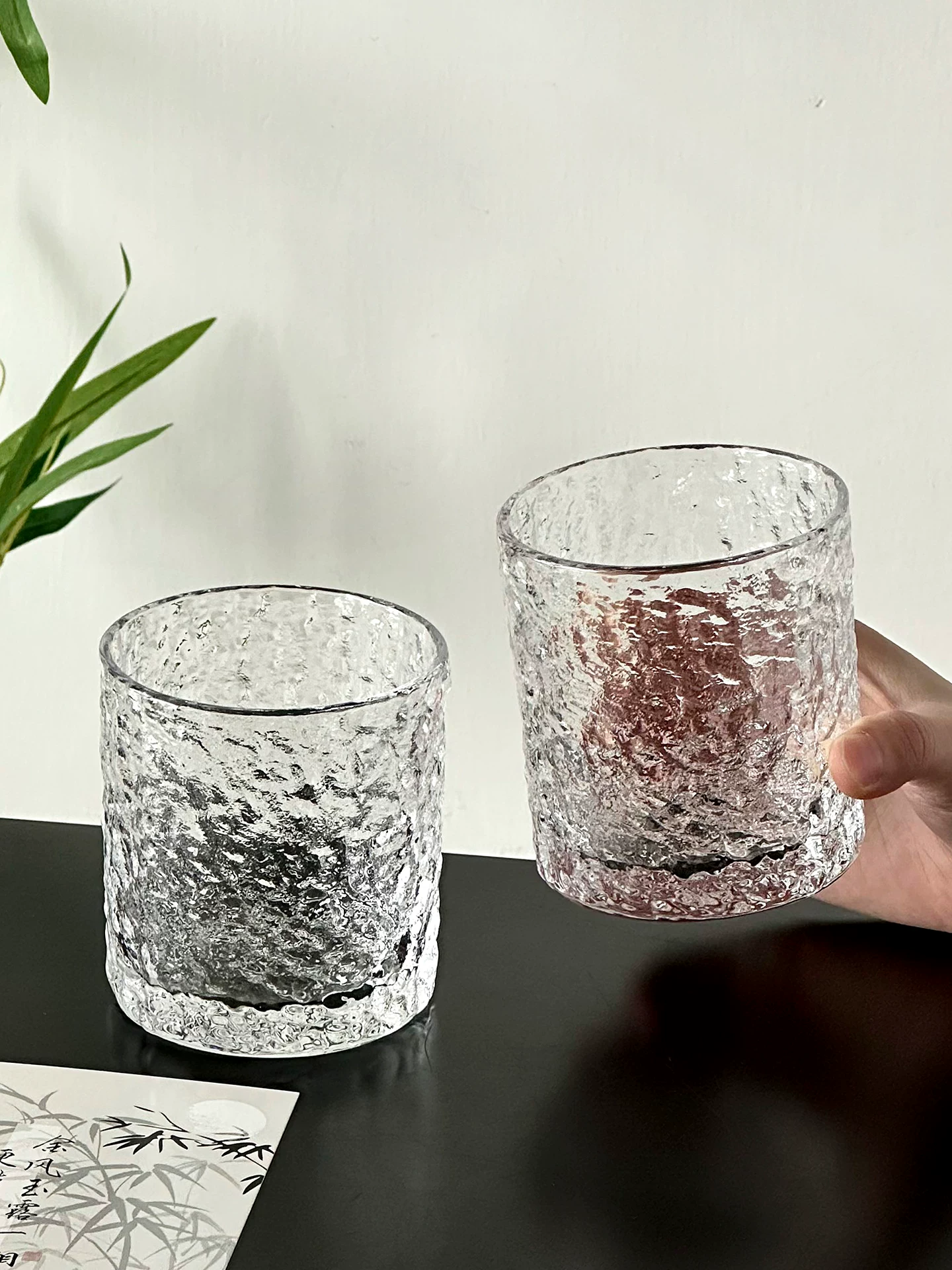 Ly thủy tinh họa tiết sông băng tinh thể, ly rượu cao cấp, ly uống nước độc đáo, ly nước ép, ly nước, ly cà phê, ly cocktail