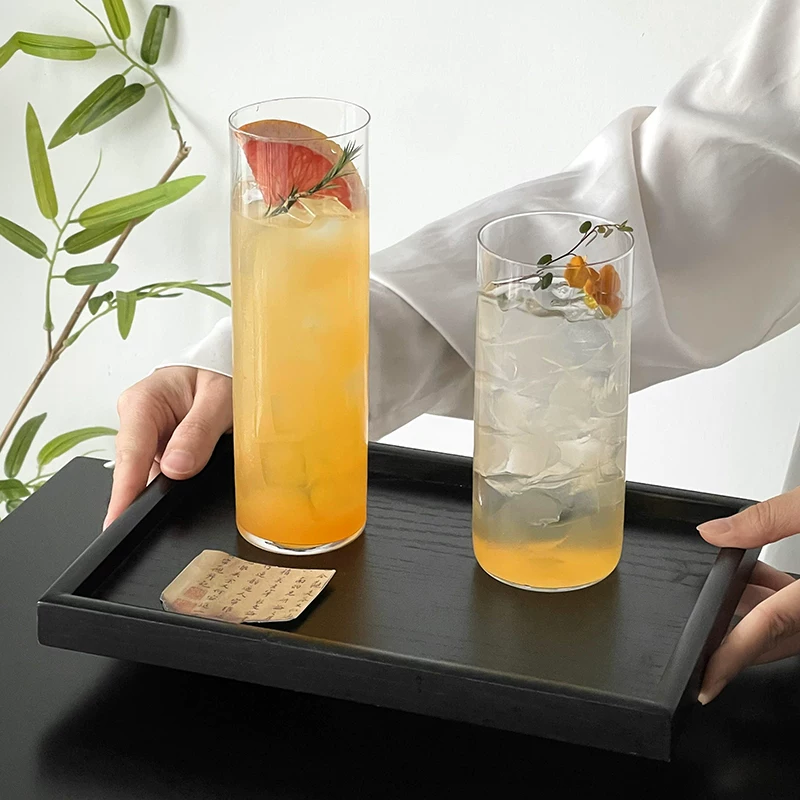 Cốc thủy tinh siêu mỏng kiểu Nhật, cốc thẳng, cốc cocktail sáng tạo, cốc uống nước dài, cốc Collins, cốc Long Island Iced Tea.