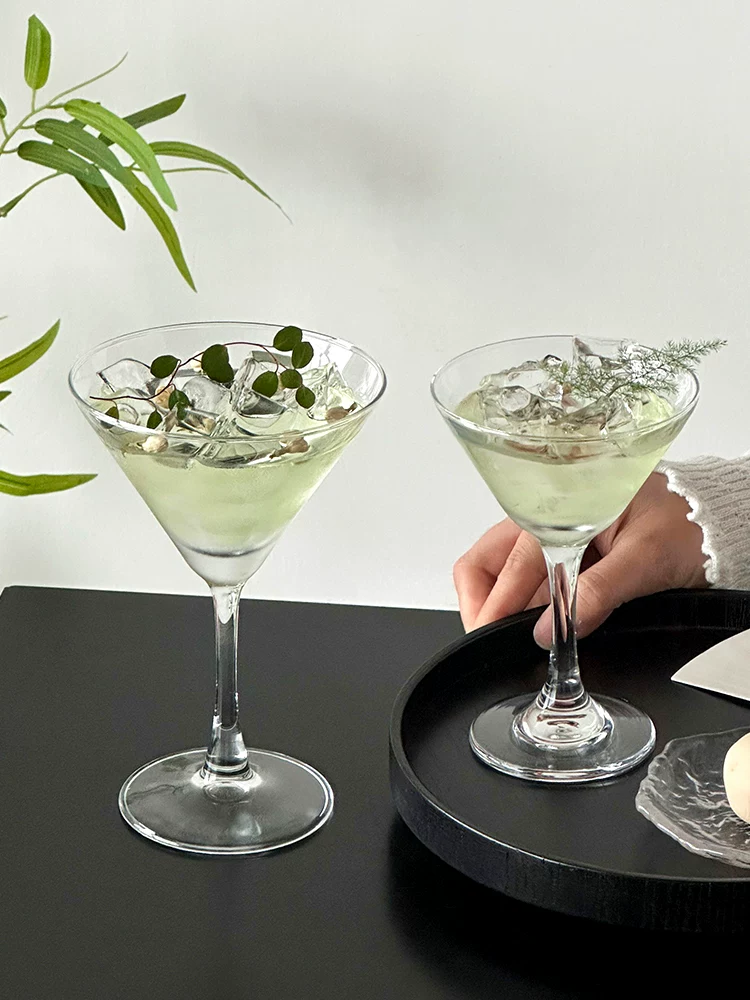 Cốc cocktail Martini kiểu Nhật, cốc trà và rượu cao cấp, cốc uống nhẹ, cốc pha chế, ly cao, cốc thủy tinh.
