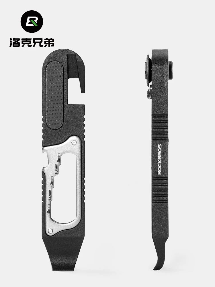 Rock Brothers đa chức năng lẫy lốp xe cờ lê bánh cóc xe đạp leo núi xe đạp đường bộ sửa chữa lốp kết hợp dụng cụ sửa chữa xe đạp