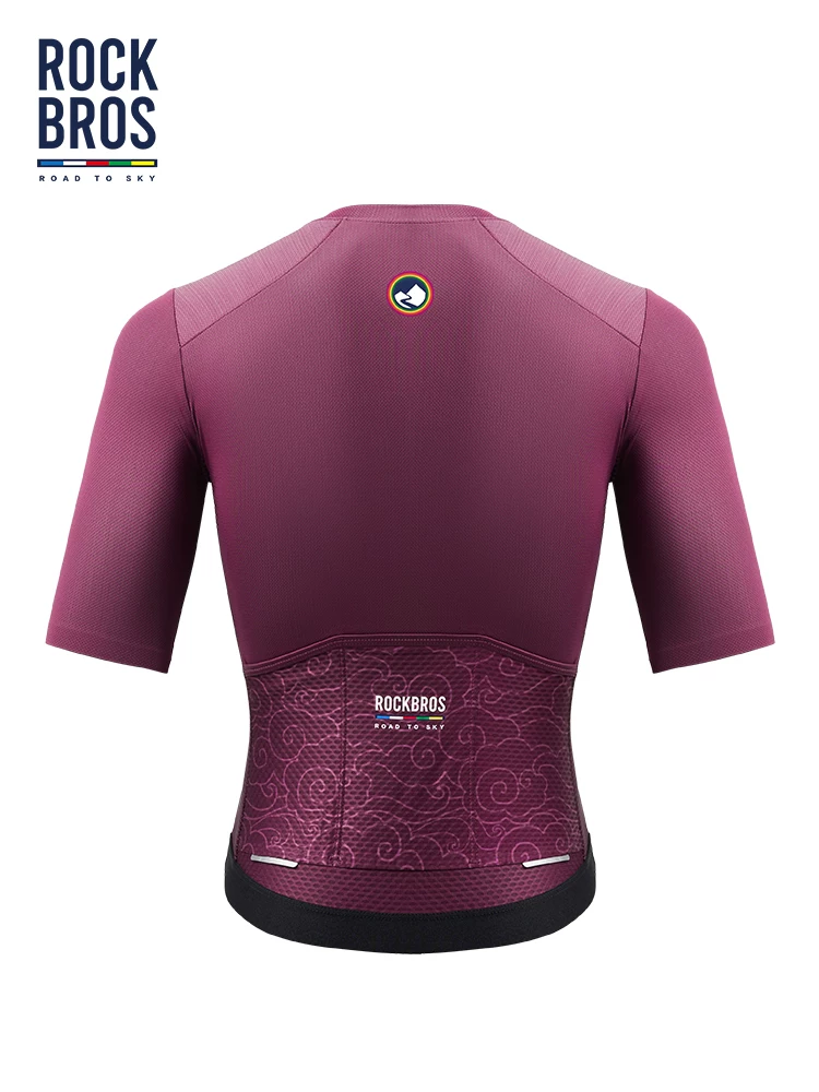 Rock Brothers Sky Road Series Áo đi xe đạp ngắn tay Áo thể thao mùa hè dành cho nữ Xe đạp đường núi