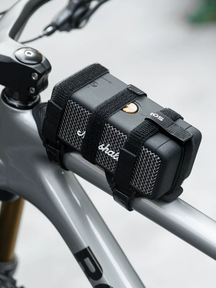 Dây đeo loa xe đạp Rock Brothers Dây đeo loa đi xe đạp Velcro Túi đựng loa xe đạp bơm đèn dây buộc