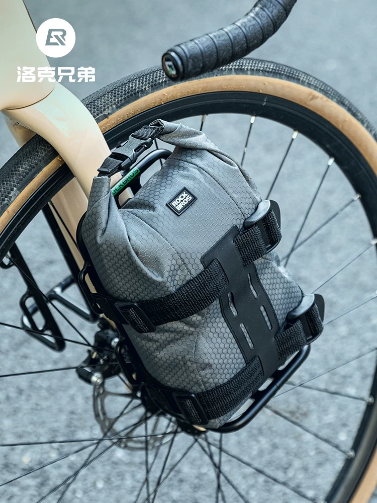 Giá để đồ phía trước xe đạp Rock Brothers, dành cho xe đạp leo núi, xe đạp đường trường, xe đạp du lịch, giỏ đựng đồ phía trước, giá đỡ