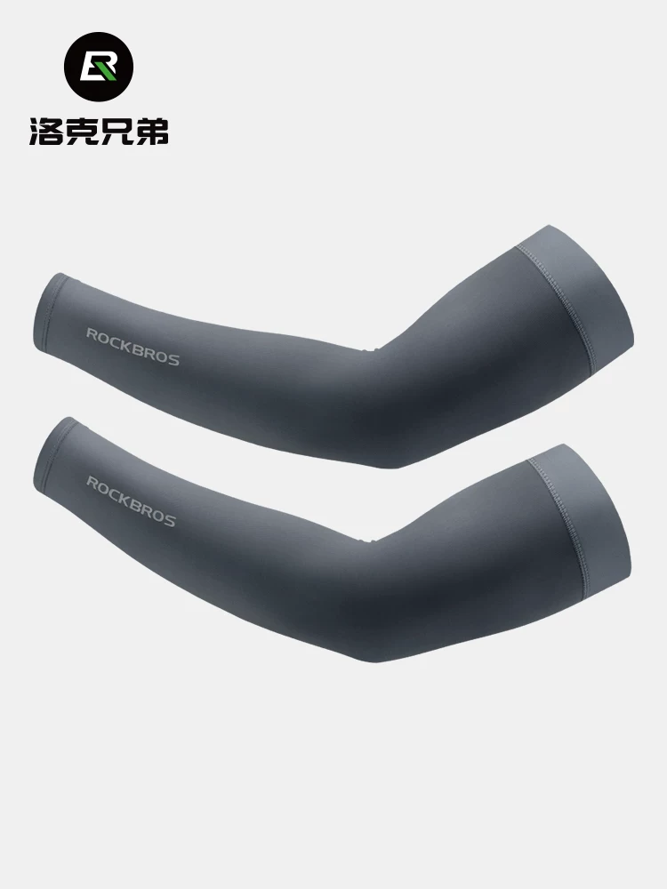 Tay áo chống nắng Rock Brothers, tay áo mát mẻ cho nam và nữ, tay áo lái xe ngoài trời, tay áo đi xe đạp bằng vải lụa đá cho mùa hè