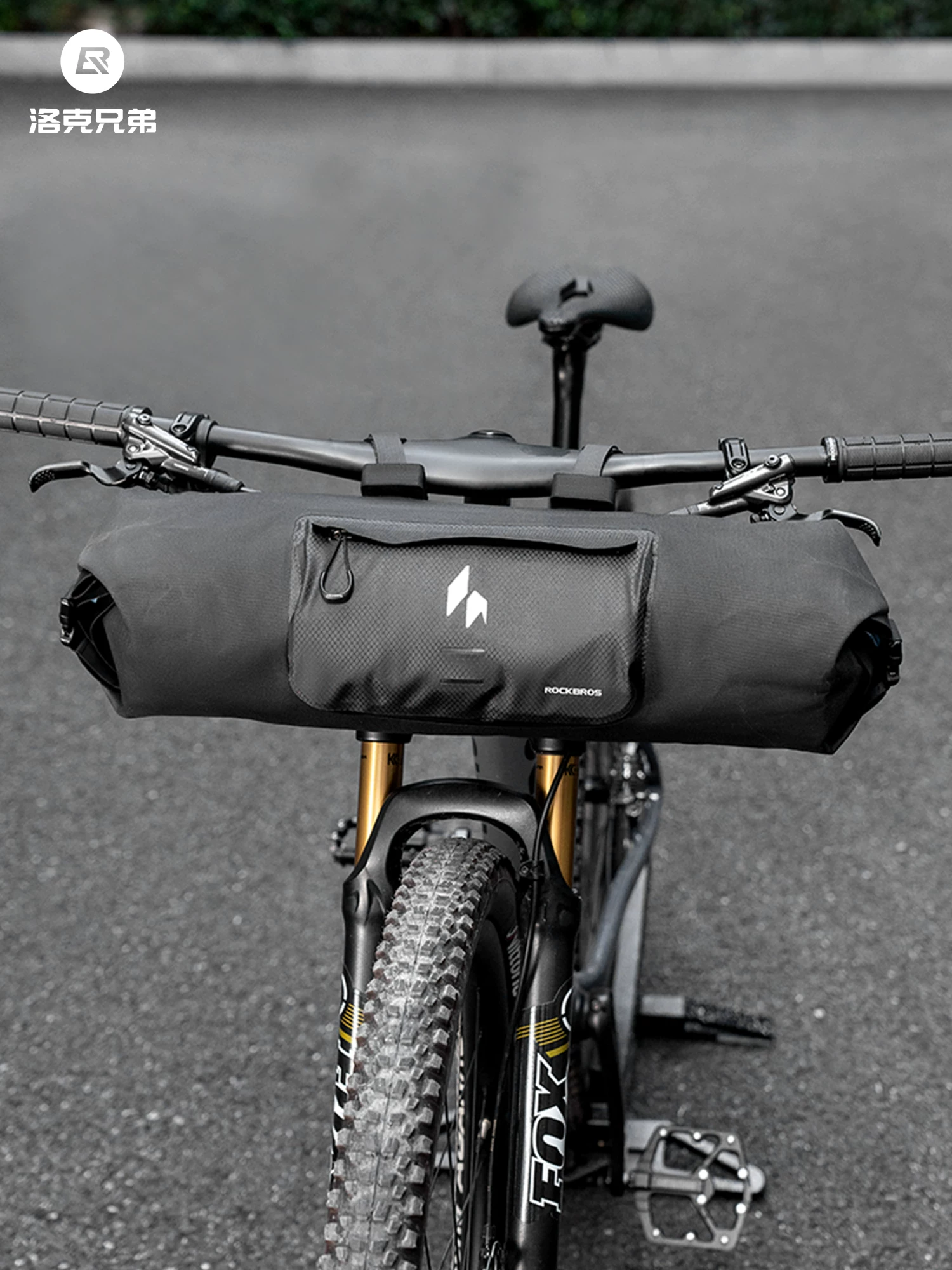 Túi đựng xe đạp chống nước Rock Brothers phía trước xe đạp túi đựng xe đạp đường núi túi đựng xe đạp gấp