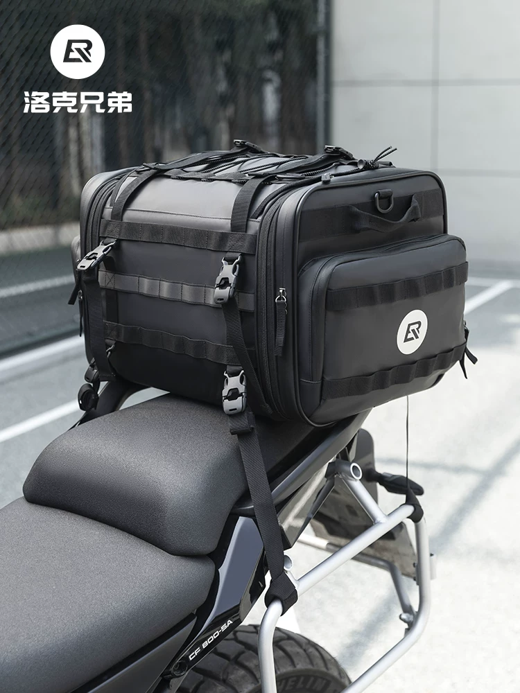 Túi đựng đồ phía sau xe máy Rock Brothers, túi đa năng, túi yên xe, túi đuôi xe, túi đựng đồ cho nam, đồ dùng xe máy