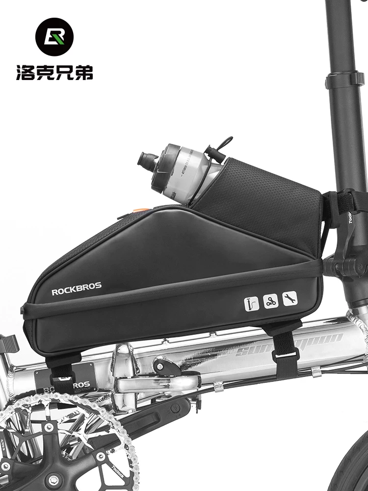 Túi đựng xe đạp Rock Brothers, túi đựng ống khung phía trước, xe đạp leo núi, xe đạp đường trường, túi đựng xe đạp gấp phía trước, túi đựng bình nước đi xe đạp