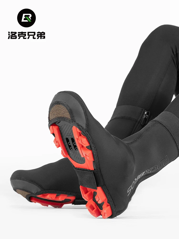 Bao giày đi xe đạp Rock Brothers dành cho xe đạp leo núi và xe đạp đường trường, bao giày dành cho nam, đồ đi xe đạp mùa thu đông ấm áp.